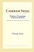 Common Sense (Webster's Portuguese Thesaurus Edition)