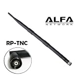 Alfa 802.11g 9dBi TNC OMNI-Directional High-Gain Screw-On Swivel Wi-Fi Booster Antenna for Routers or Network Card Adapters - Fits Linksys WRT54G, WRT54GL, BEFW11S4, WAP54G, WAP11, WSB24, WRT54GS and all 802.11g TNC connectors