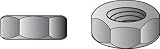 Hillman Hex Nut Grade 2