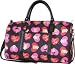 Search : I Love Lucy Duffle Bag by Aliz International - Hearts With Photos