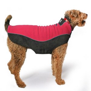 Fleece Double Layered Dog Coat-24-BLUE_ARGYLE
