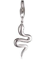 VINANI brand Germany 925 Sterling Silver Charm Pendant small Snake shiny HSD