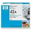 HP LaserJet 42A Black Print Cartridge in Retail Packaging