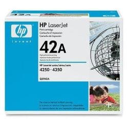 HP LaserJet 42A Black Print Cartridge in Retail Packaging