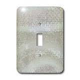 CherylsArt Background Art - Light Blue and Gray Bubbles - Light Switch Covers - single toggle switch