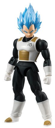 Bandai Shokugan Shodo Dragon Ball Z Super Saiyan God SS Vegeta Action Figure