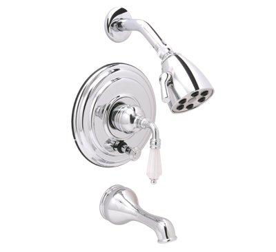 Huntington Brass Platinum Tub Set Chrome