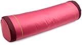 Pinzon Colours Egyptian Cotton Sateen Bolster Pillow Sham, Aubergine Fuchsia