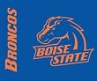 NCAA Sports Classic Blanket/Throw Boise State Broncos - College Athletics Fan Shop Merchandise