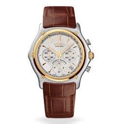 Click here to buy Ebel Watches - Ebel 1911 Automatic Chronograph 100m Water Resistant Case Two - Tone Steel and 18k... .