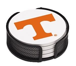 Absorbent Coaster Gift Set University of Tennessee - Coordinating Holder Included