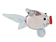 Miniture Glass Figurines-Glass Aquatic Figurine Animals - Gold Fish