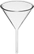 Kimble Kimax 28950-55 Glass Funnel, Short Stem, 55mm ID, Case of 48