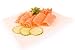 Plate of Garnished Smoked Salmon Rolls - 18
