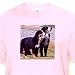 Bernese Mountain Dog - Toddler Light-Pink-T-Shirt (2T)