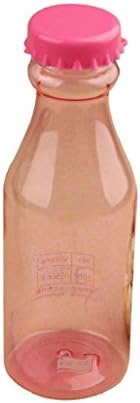 Portable Leak-proof Bike Sports 550ml Plastic Water Bottle (Pink)