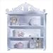 Furniture online: Distressed White Wood Shelf - Style 33663