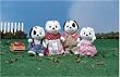 CALICO CRITTERS DALMATIAN DOG FAMILY