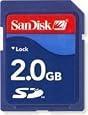 SanDisk 2GB SD Memory Card (SDSDB-2048, Bulk Package)