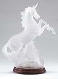 Frosted Unicorn Light Decorative Statue Rainbow Lights