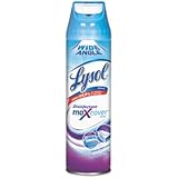 Max Cover Disinfectant Mist, Lavender Field, 15 oz Aerosol, 12/Carton, Sold as 1 Carton, 12 Each per Carton