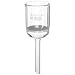 Chemglass CG-1402-15 Glass Buchner Filtering Funnel with Medium Frit, 60mL Capacity, 10mm OD x 75mm Length Stem, 40mm Diameter
