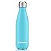 My Collection 17 oz Cola Shaped Insulated Double Wall BPA Free Vacuum Stainless Steel Water Bottle for Sports Traveling Hiking Camping Cyling Hydro Thermos Keep Water Cold or Hot for 12-24 Hours