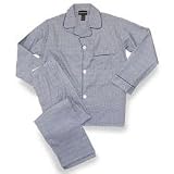 Botany Tall Man Long Sleeve, Long Leg Broadcloth Print Pajama 7c9-614