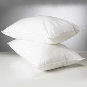 Linens Limited Polycotton Hollowfibre Non-Allergenic Pillows, 4 Pack
