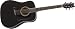 Musical Instruments : Washburn D10S Acoustic Guitar, Black
