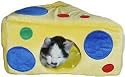 Vo-Toys Cheese Wedge Plush Cat House