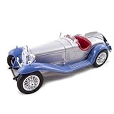 1932 Alfa Romeo 8C 2300 Spider Touring Silver 1:18 