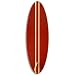 Ecotots Surfin Kids Surfboard Growth Chart - Fire