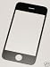 OEM LCD GLASS LENS FOR APPLE IPHONE 2G, 1ST GEN