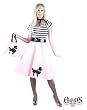Charades Costumes 1950's Pink Poodle Dress - Adult Costume