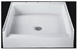 Sterling 62011100-47 Advantage Shower Receptor Only Alcove 32 x 34, Almond