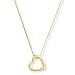 9ct Heart Collar 16in/40cm