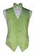Tuxedo Vest - Venetian Collection Lime with Coordinating Bowtie