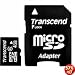 Transcend TS4GUSDHC6 4GB Class 6 Micro SDHC Memory Card