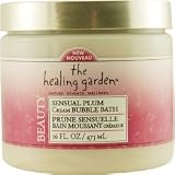 The Healing Garden Cream Bubble Bath - Sensual Plum: 16 OZ
