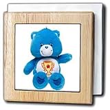 Blue Care Bear, Carebears - 6 Inch Tile Napkin Holder