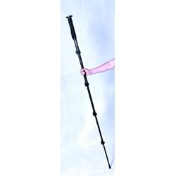 DMKFoto Professional Heavy Duty Black Monopod