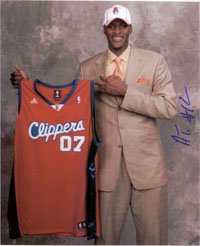 Signed Thornton, Al (Los Angeles Clippers) 8X10 Photo