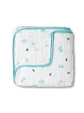 aden + anais Muslin Dream Blanket Four Layer, Little Man