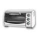 Black & Decker TRO490W Toast-R-Oven Classic 4-Slice Countertop Oven, White