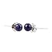 Trustmark 925 Sterling Silver 4mm Natural Blue Lapis Lazuli Ball Stud Post Earrings