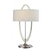 By Kovacs-Earring Collection Brushed Nickel Finish 1 Light Table Lamp
