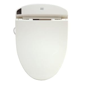 TOTO SW844-11 Washlet E200 Elongated Front Toilet Seat, Colonial White