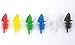 World Cuisine Paderno Black X12 Bottle Pourer - 6 per case