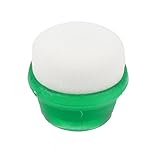 uxcell　水タップフィルタ　蛇口フィルター　キッチン用　ホワイト　クリアグリーン　PP　14mm